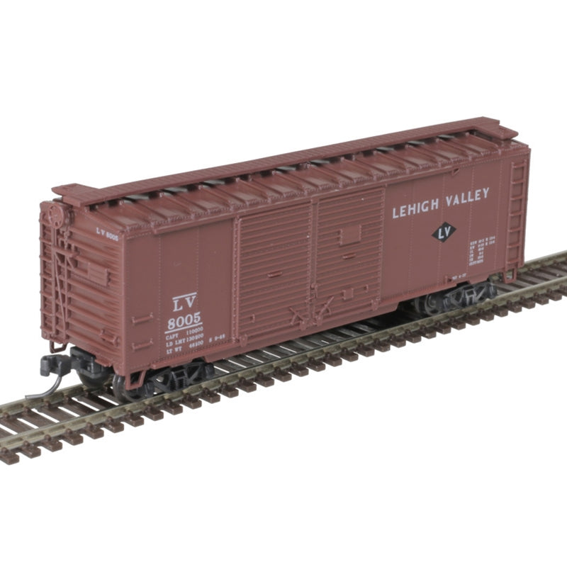 Atlas N 50006200 40' Double-Door Boxcar, Lehigh Valley