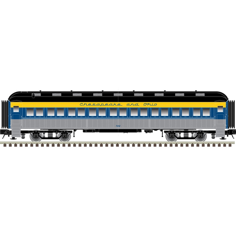 Atlas 50006255 N TMAN 60' COACH CAR CHESAPEAKE & OHIO