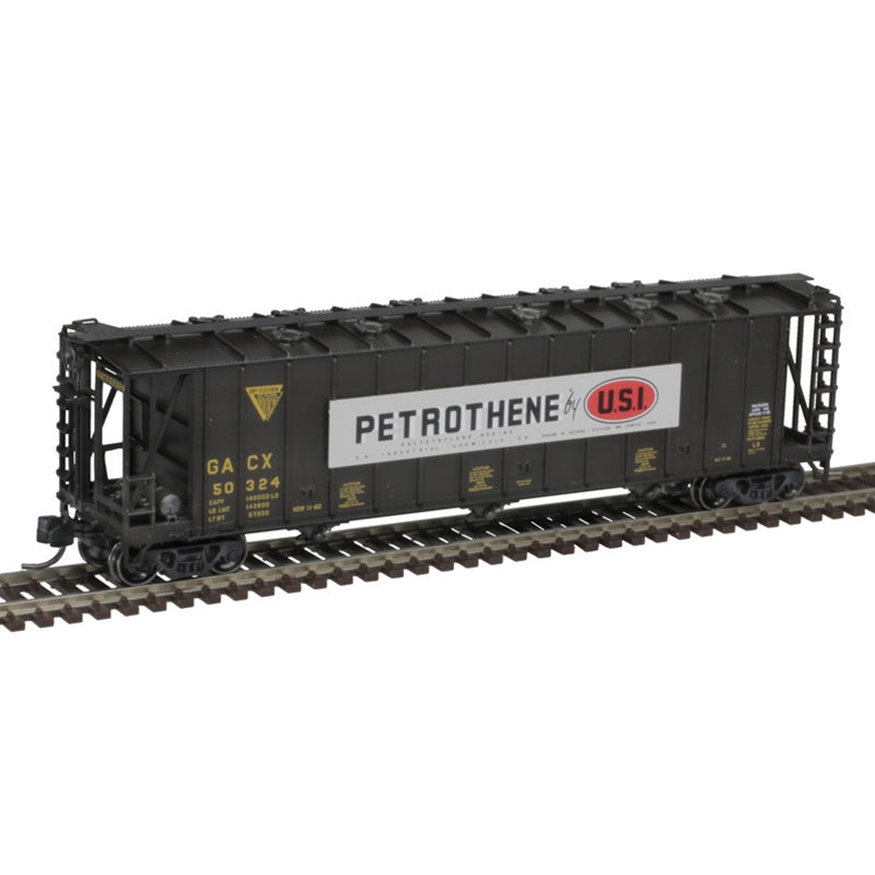 Atlas 50006332 N 3500 DRY-FLO COVERED HOPPER PETROTHENE UCI [GACX]