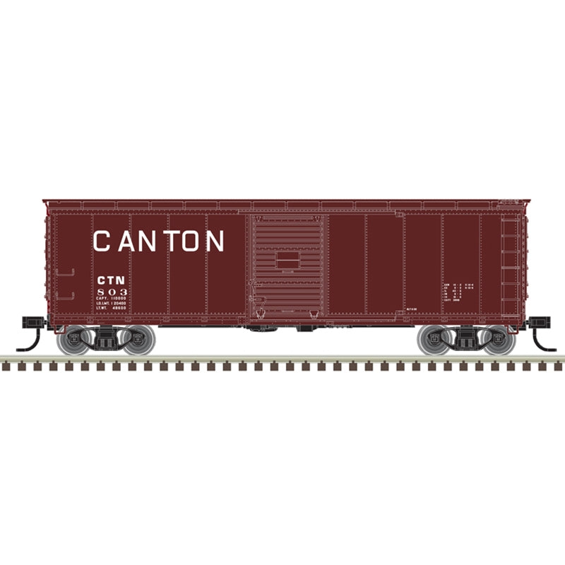 PREORDER Atlas 50006391 USRA Steel Rebuilt 40' Boxcar - Ready to Run - Master(R) -- Canton Railroad