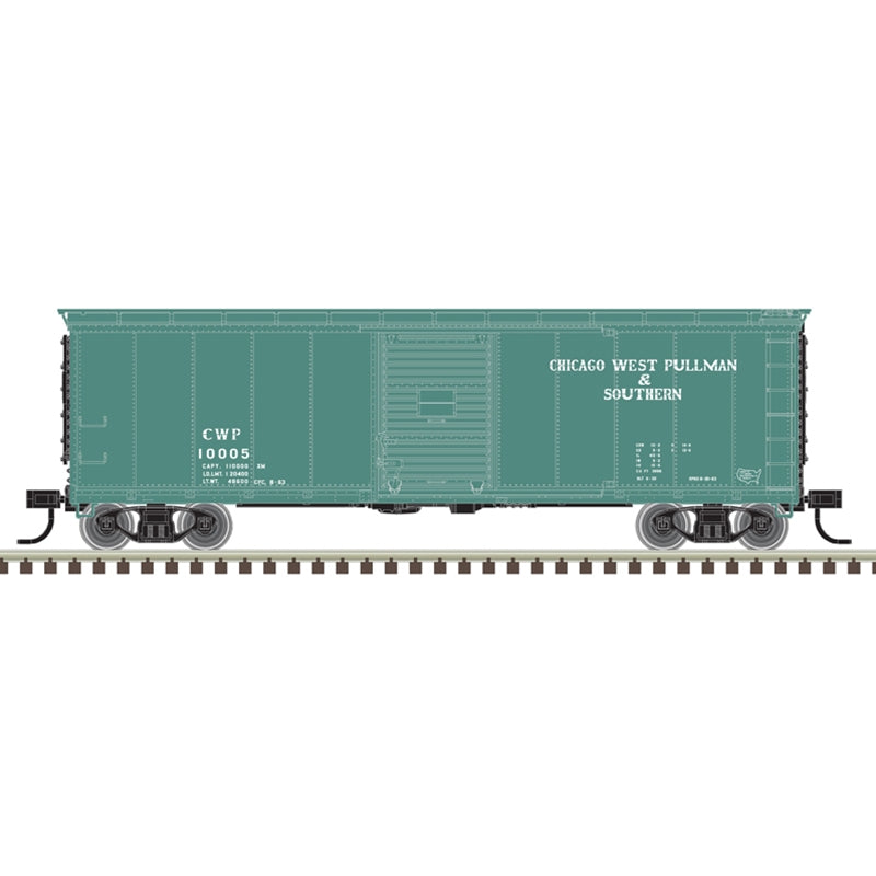 Atlas 50006393 USRA Steel Rebuilt 40' Boxcar - Ready to Run - Master(R) -- Chicago, West Pullman & Southern