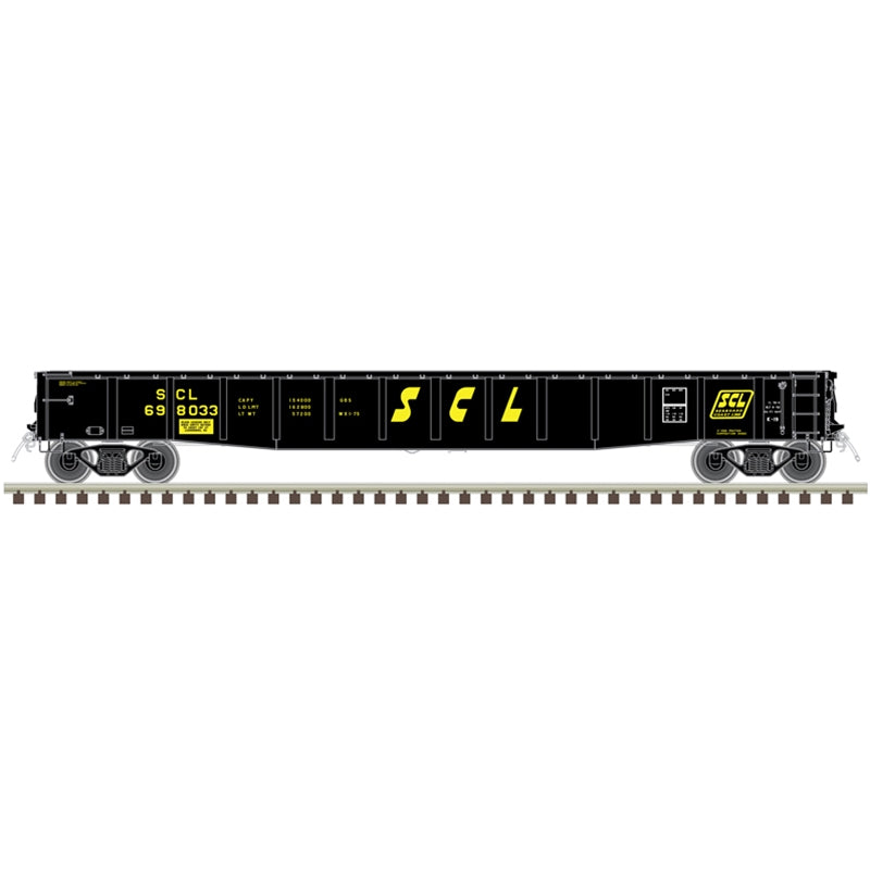 PREORDER Atlas 50006416 ACF 70-Ton 52' Gondola - Ready to Run - Master(R) -- Seaboard Coast Line