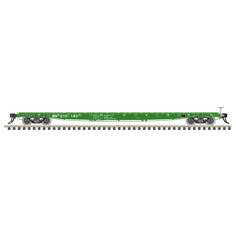 Atlas 50006426 GSI 60' Flatcar - Ready to Run -- Burlington Northern