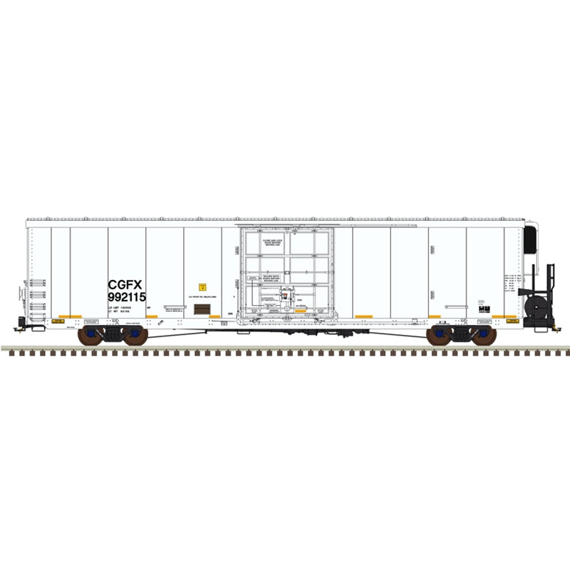 PREORDER Atlas 50006570 TrinityRail(R) 64' Modern Reefer - Ready to Run -- Cedar Grove Logistics CGFX