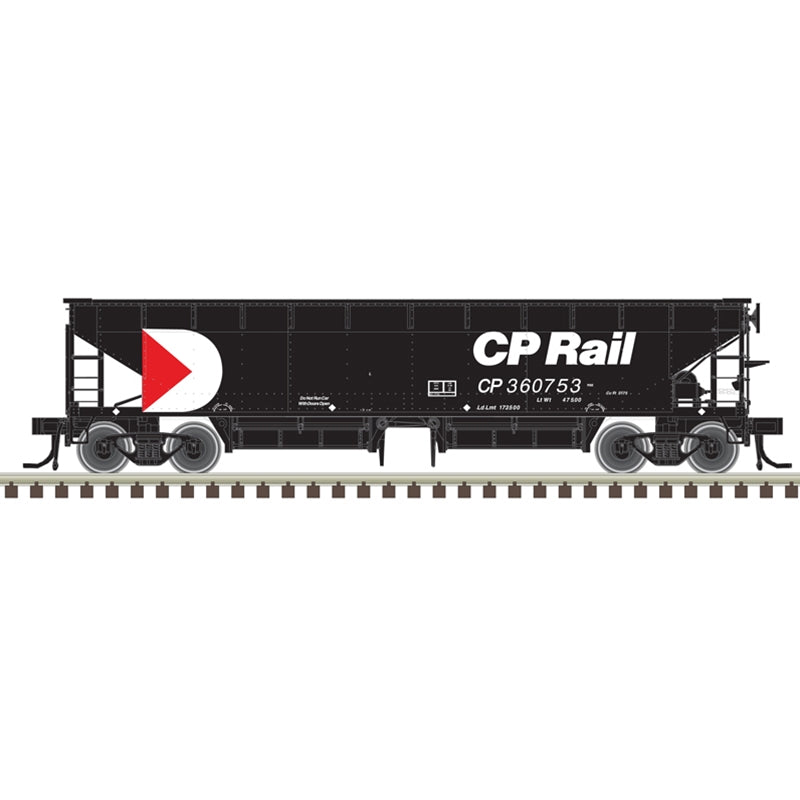 PREORDER Atlas 50006612 70-Ton Hart Ballast Car - Ready to Run - Master(R) -- Canadian Pacific