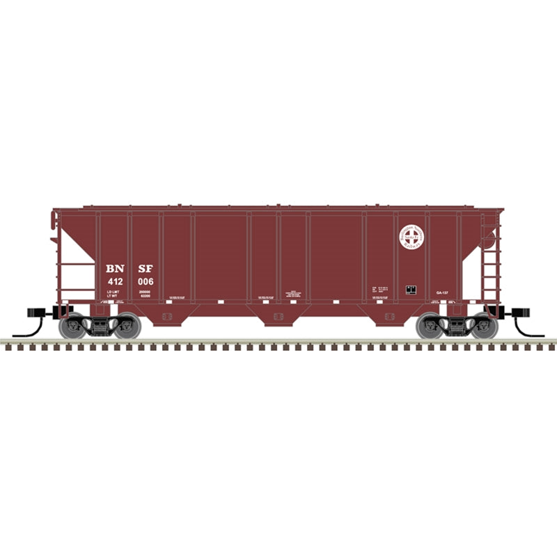 PREORDER Atlas 50006786 PS-2 4427 3-Bay Covered Hopper - Ready to Run - Master(R) -- BNSF Railway