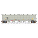 PREORDER Atlas 50006853 N Trinity 5660 PD Covered Hopper - Ready to Run -- GE Rail Services NAHX