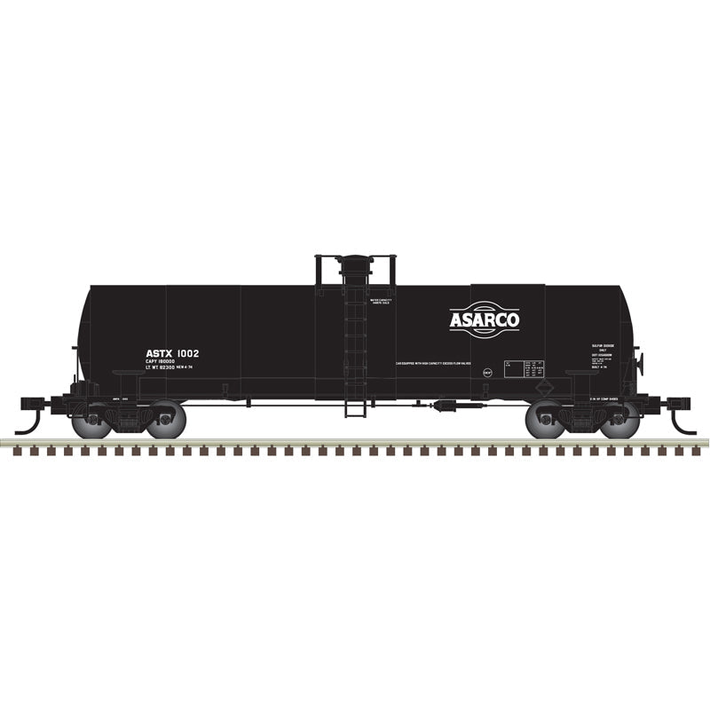 PREORDER Atlas 20007566 HO ACF 17,360-Gallon Tank Car - Ready to Run - Master(R) -- ASARCO ASTX