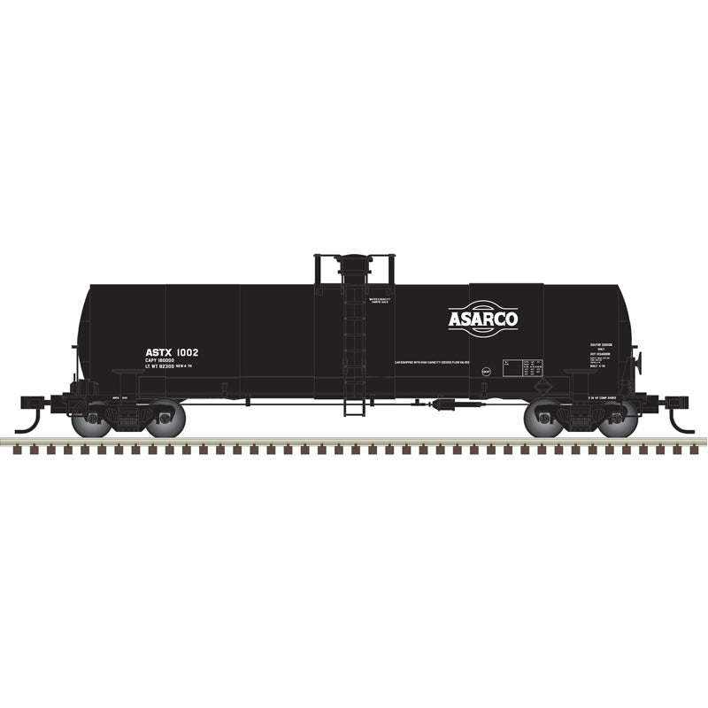 PREORDER Atlas 50006900 N ACF 17,360-Gallon Tank Car - Ready to Run - Master(R) -- ASARCO ASTX