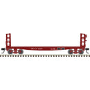 PREORDER Atlas 50006948 N 42' Pulpwood Flatcar with Load - Ready to Run -- Gulf, Mobile & Ohio