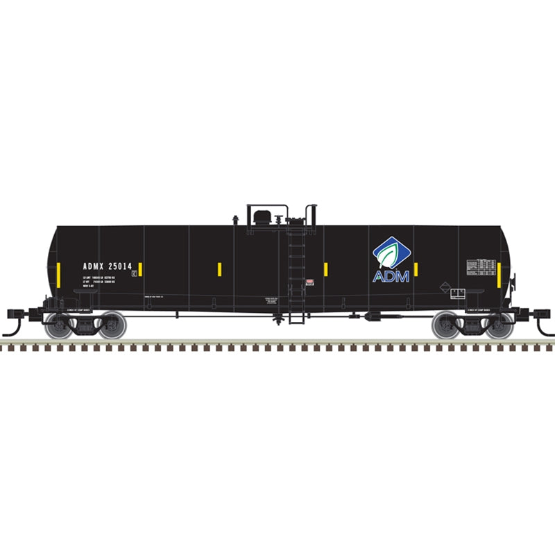 PREORDER Atlas Master Line N 50006973 ACF 23,500-Gallon Tank Car, Archer-Daniels-Midland