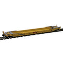PREORDER Atlas N 50007041 53' Rebuilt Well Car, Master, TTX DTTX
