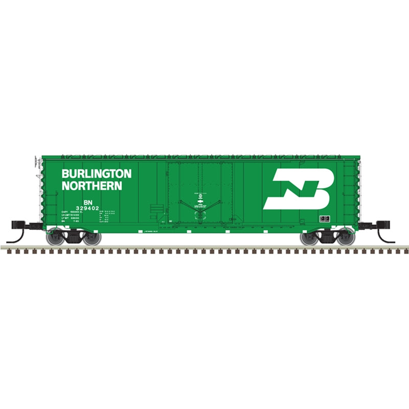 PREORDER Atlas Master Line N 50007146 50' General American RBL Plug-Door Boxcar, Burlington Northern