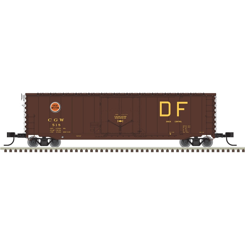 PREORDER Atlas Master Line N 50007152 50' General American RBL Plug-Door Boxcar, Chicago Great Western