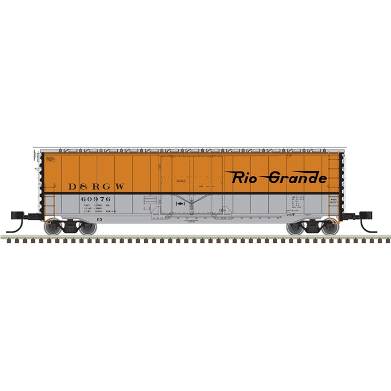 PREORDER Atlas Master Line N 50007155 50' General American RBL Plug-Door Boxcar, Denver & Rio Grande Western