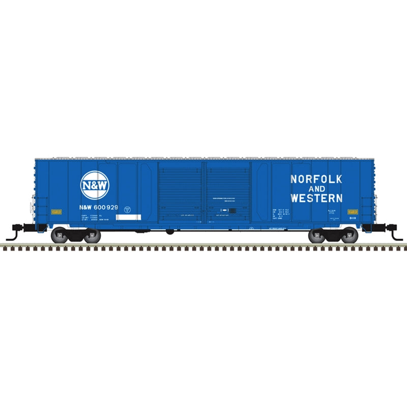PREORDER Atlas Master Line N 50007175 ACF 60' Double-Door Auto Parts Boxcar, Norfolk & Western