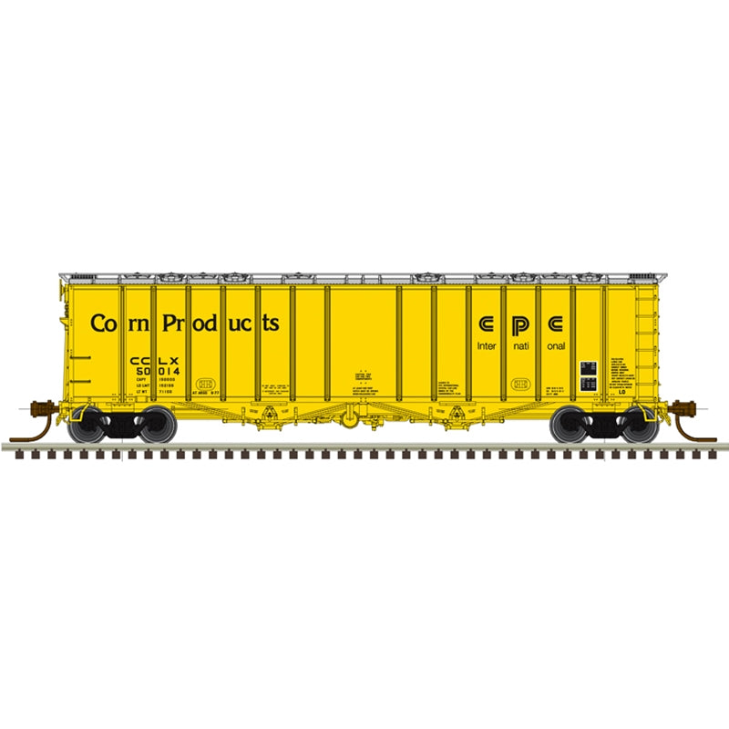 PREORDER Atlas Master Line N 50007186 4180 Airslide Covered Hopper, Clinton Corn Processors CCLX