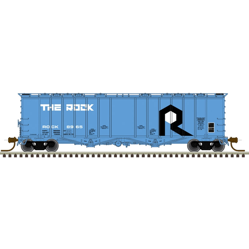 PREORDER Atlas Master Line N 50007191 4180 Airslide Covered Hopper, Rock Island