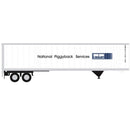 PREORDER Atlas Master Line N 50007197 45' Pines Trailer, National Piggyback Service