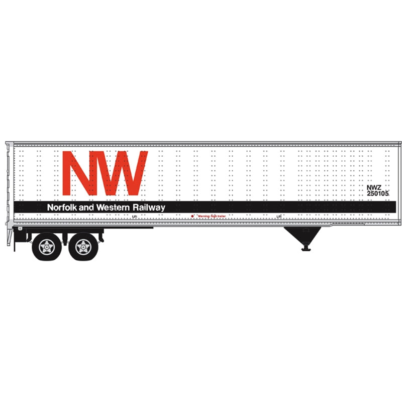 PREORDER Atlas Master Line N 50007206 45' Pines Trailer, Norfolk & Western