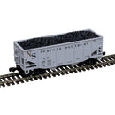 PREORDER Atlas N 50007216 55-Ton Fishbelly Hopper with Load, Original Norfolk Southern