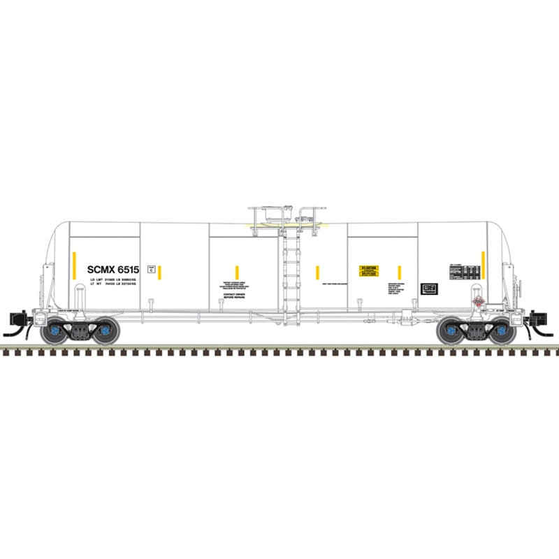 PREORDER Atlas Master Line N 50007270 TrinityRail 31,000-Gallon Crude Oil Tank Car, Shell Oil SCMX