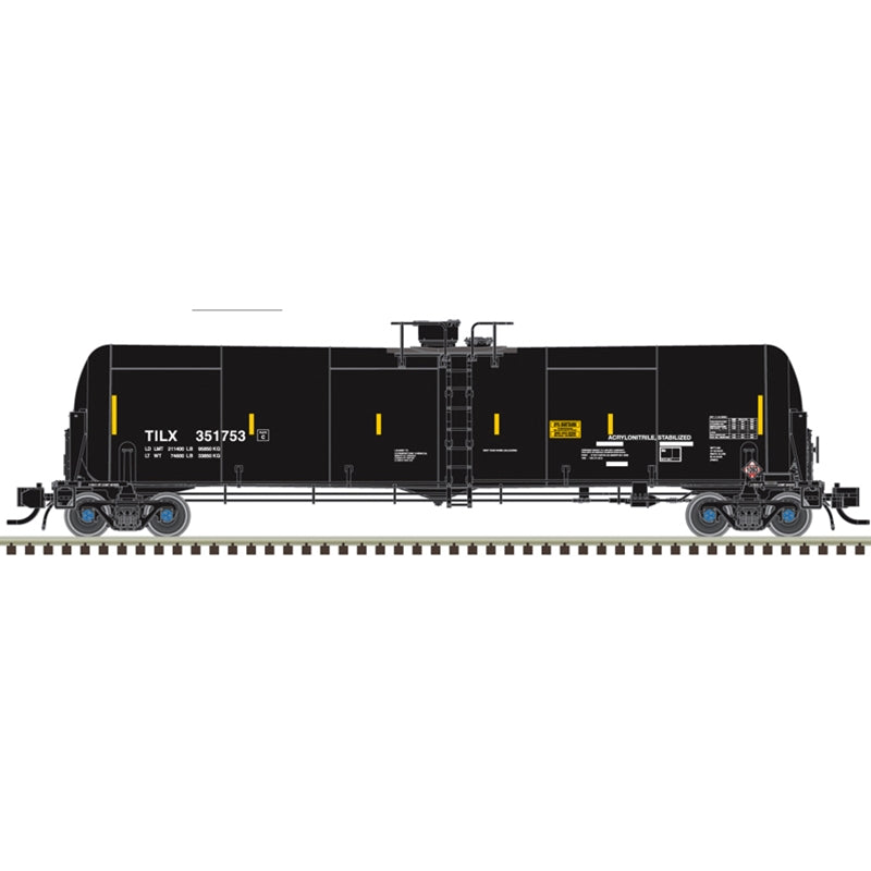 PREORDER Atlas Master Line N 50007272 TrinityRail 31,000-Gallon Crude Oil Tank Car, Cornerstone Chemical TILX