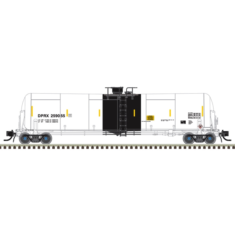 PREORDER Atlas Master Line N 50007276 TrinityRail 31,000-Gallon Crude Oil Tank Car, Deep Rock Refining DPRX