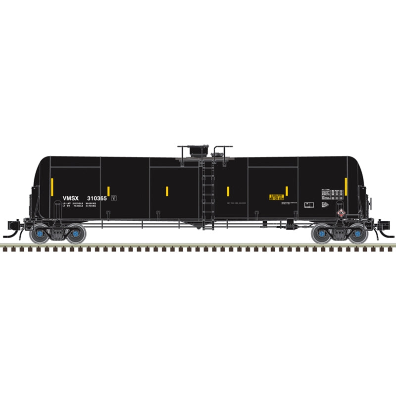 PREORDER Atlas Master Line N 50007278 TrinityRail 31,000-Gallon Crude Oil Tank Car, Valero Energy VMSX