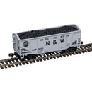 PREORDER Atlas N 50007297 55-Ton Fishbelly Hopper with Load, Norfolk & Western