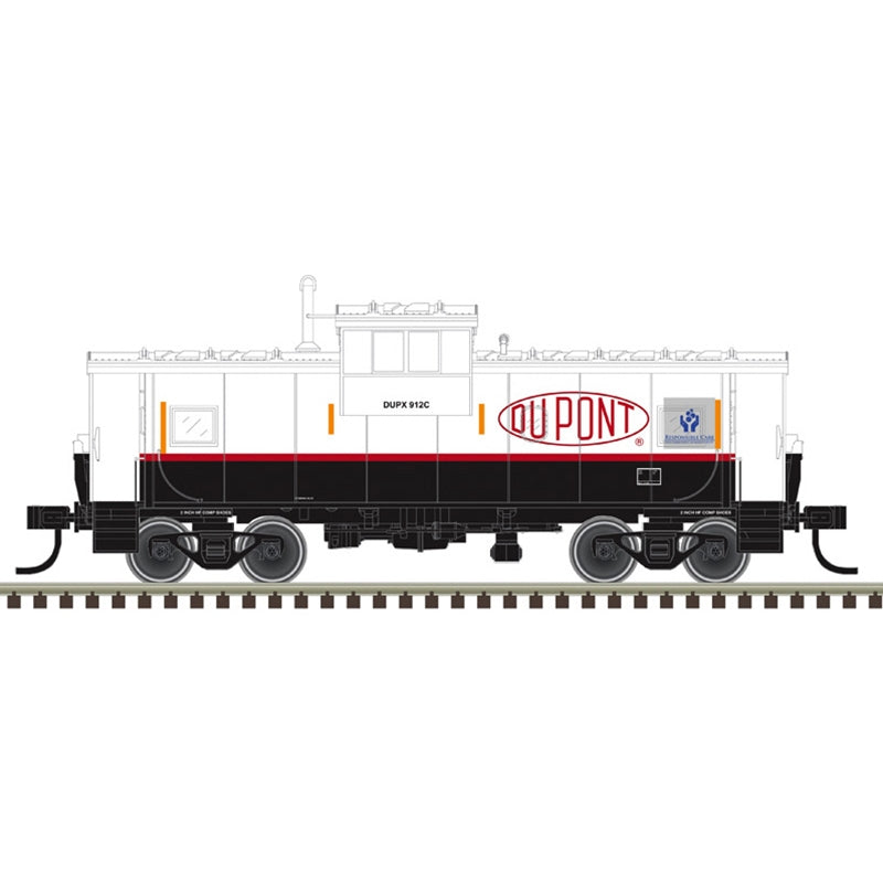 PREORDER Atlas Master Line N 50007309 International Extended Vision Caboose, Dupont