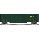 PREORDER Atlas Trainman N 50007325 50' Double Door Boxcar, Missouri-Kansas-Texas