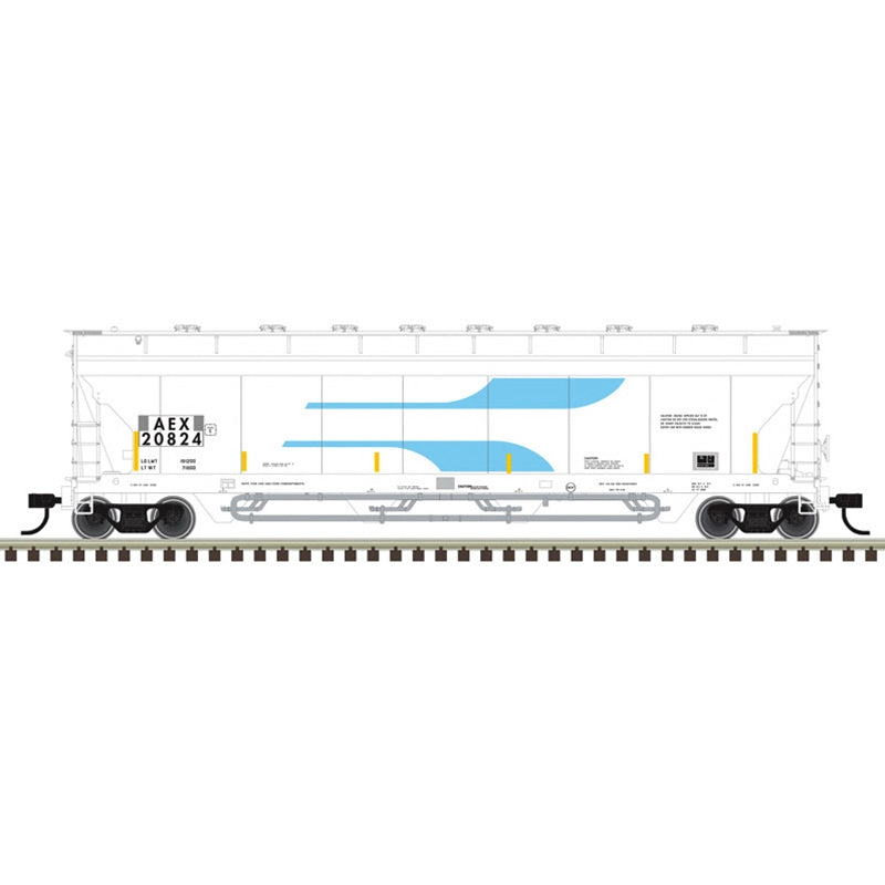 PREORDER Atlas Master Line N 50007347 ACF Center Flow Pressureaide Covered Hopper, The Andersons