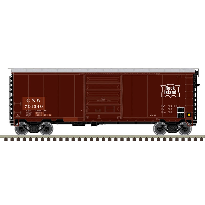 PREORDER Atlas Master Line N 50007355 40' PS-1 Boxcar, Chicago & North Western