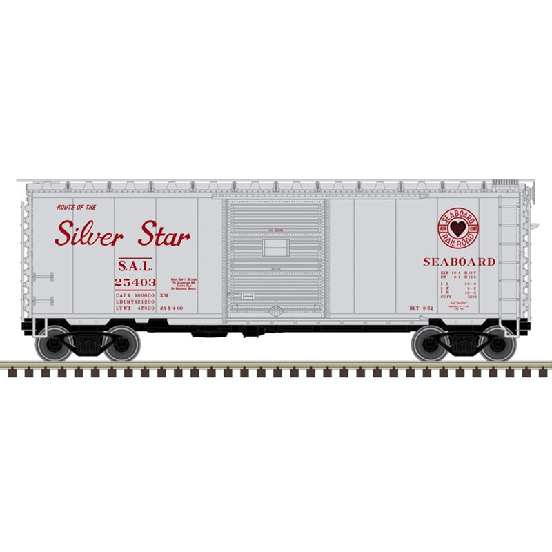 PREORDER Atlas Master Line N 50007359 40' PS-1 Boxcar, Seaboard Air Line