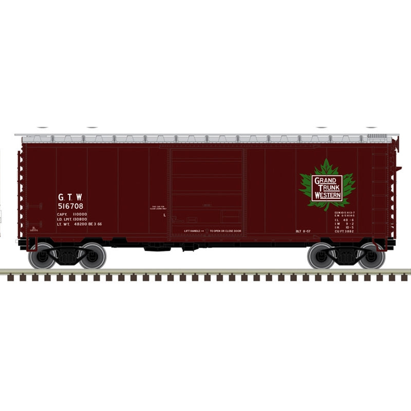 PREORDER Atlas Master Line N 50007364 40' PS-1 Boxcar, Grand Trunk Western
