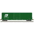 PREORDER Atlas N 50007634 FMC 5077 Single-Door Boxcar, Burlington Northern