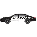 PREORDER Atlas 60000165 N 1996 Ford Taurus 4-Door Sedan 2-Pack - Assembled -- Police Interceptor (black, white)