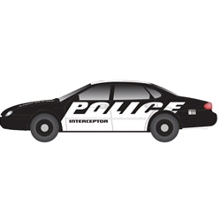 PREORDER Atlas 60000165 N 1996 Ford Taurus 4-Door Sedan 2-Pack - Assembled -- Police Interceptor (black, white)