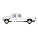 PREORDER Atlas N 60000192 1990s Ford F-250, F-350 Pickup Truck Set, Assembled, Santa Fe (white, blue)