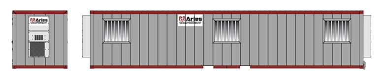 Atlas N 70000233 Mobile Office Container, Aries