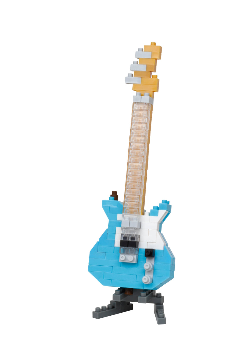 Nanoblock 22138 Electric Guitar Pastel Blue Nanoblock
