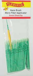 Profile Accessories Inc. N934001B Nano Brush Bulk Pack, Short Tip (green) (100)