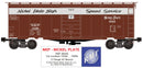 Ready Made Trains O 96445 Boxcar, Nickel Plate