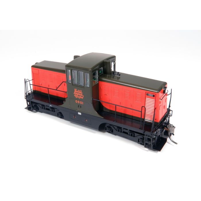 Rapido 048014 HO GE 44 Tonner (DC/Silent): New Haven - Warm Orange: