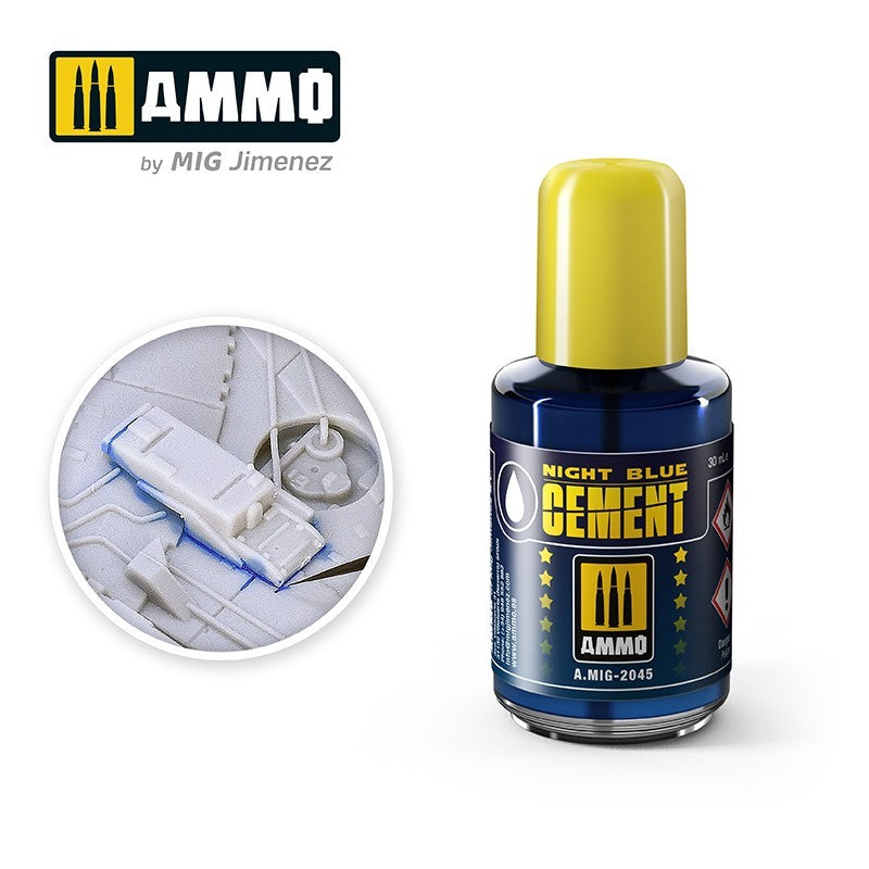 Ammo Mig 2045 NIGHT BLUE CEMENT