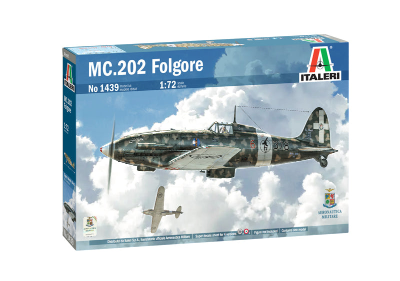 Italeri 1439 - SCALE 1 : 72 MC.202 Folgore