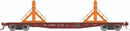 PREORDER Rapido HO 138406A F30D 50' Rail Flat Car , Norfolk & Western MOW