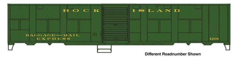 PREORDER Walthers Proto HO 920-10806 NYC-Style Express Boxcar Troop Sleeper Conversion, Rock Island