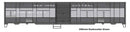 PREORDER Walthers Proto HO 920-10808 NYC-Style Express Boxcar Troop Sleeper Conversion, New York Central